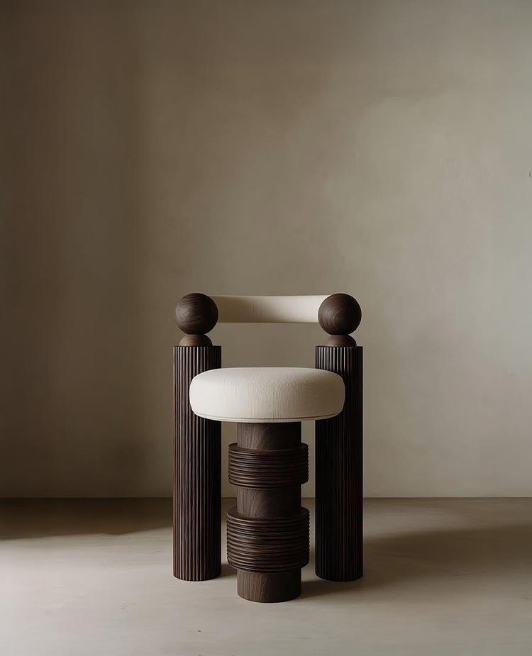 Orbis Sculpted Accent Chair