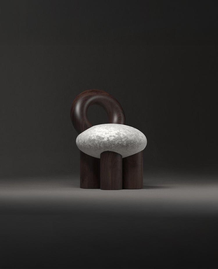 Arc Loop Sculptural Chair